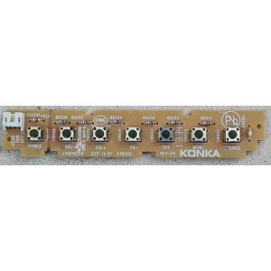 KOGAN KALED553DXZB KEY BOARD 35016259